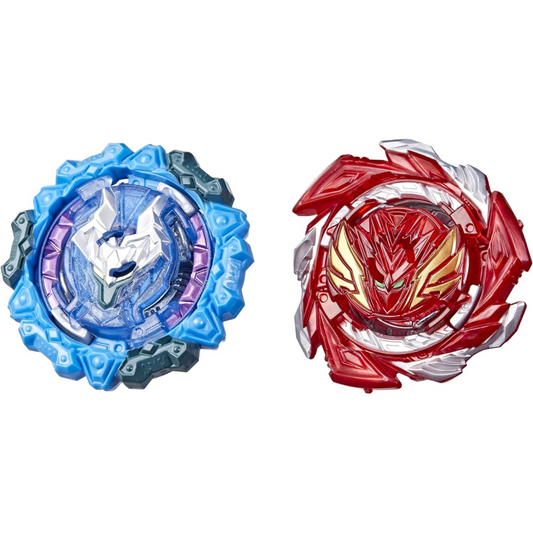 Beyblade Burst Quad Drive - Gilded Nemesis vs Salvage Valtyrek Rashad