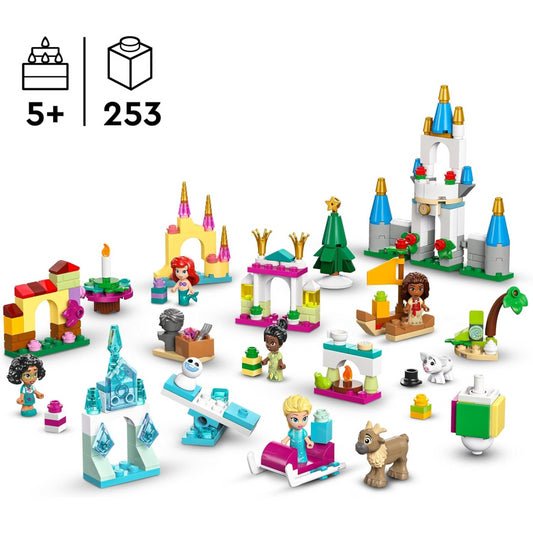 LEGO Disney 43253 Christmas Countdown Advent Calendar - Princesses and Castles