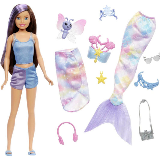 Barbie Mermaid Power Skipper Doll & Accessories