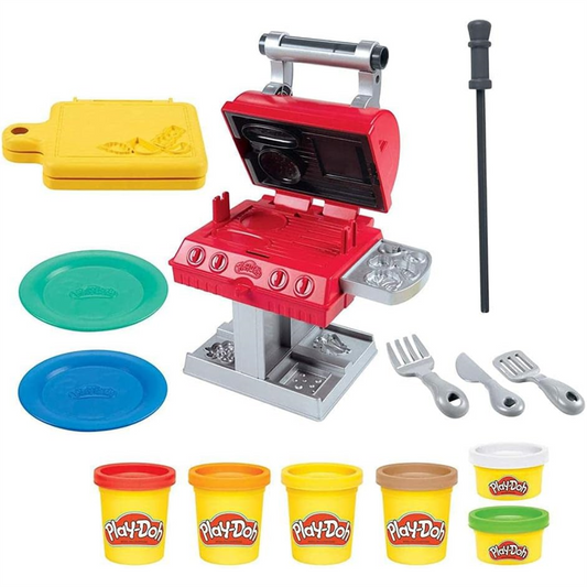 Play-Doh Kitchen Creations Grill N Stamp Playset with Modelling Dough