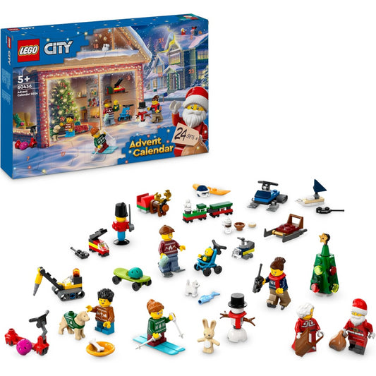 LEGO City 60436 Christmas Countdown Advent Calendar - Santa Claus & Figures