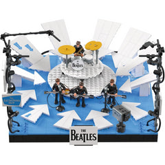 Mega The Beatles 681 Pieces 4 Posable Figures & LED Lights Playset