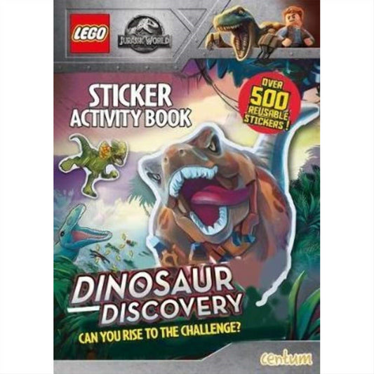 Lego Jurassic World Sticker Activity Book - Paperback