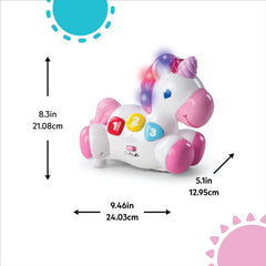 Bright Starts Rock & Glow Unicorn with Lights & Sounds