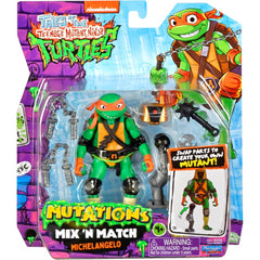 Teenage Mutant Ninja Turtles Mutations Mix & Match 4.5-Inch Michelangelo Figure