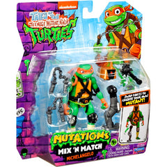 Teenage Mutant Ninja Turtles Mutations Mix & Match 4.5-Inch Michelangelo Figure