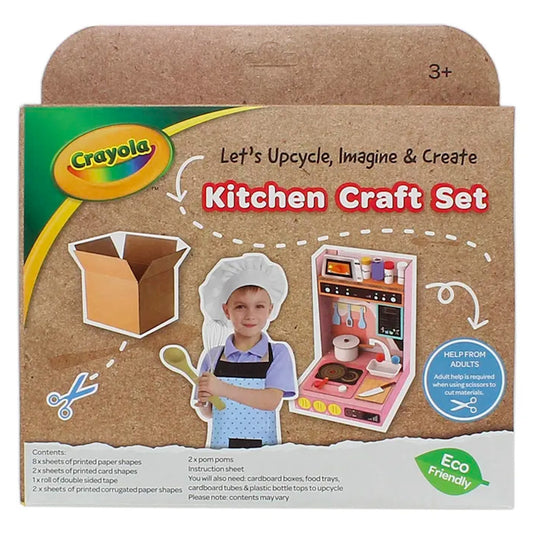 Crayola Lets Upcycle Imagine & Create Kitchen Craft Set