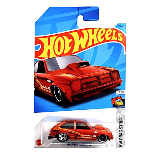 Hot Wheels Die-Cast Vehicle Drag Strip Chevy Chevette 1976