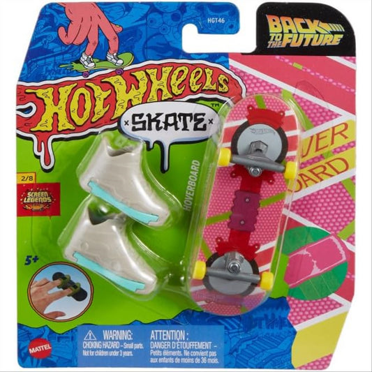 Hot Wheels Back To The Future Hoverboard Finger Board Skate