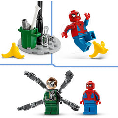 Lego Marvel 76275 Motorcycle Chase Spider-Man Vs Doc Ock Playset