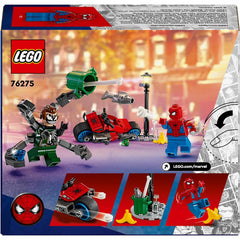 Lego Marvel 76275 Motorcycle Chase Spider-Man Vs Doc Ock Playset