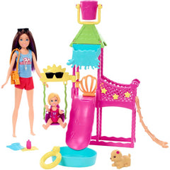 Barbie Skipper First Jobs Water Park Dolls and Accessories Playset