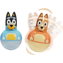 Bluey Weebles Bluey and Chilli Twin Pack Activity Toy