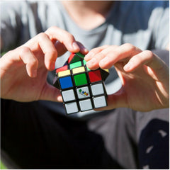 Rubiks Family Pack of 3 Puzzles - Large and Mini Cube and Keychain Cube