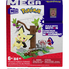 Mega Pokemon Pichus Forest Forage Build with Motion 84 pcs