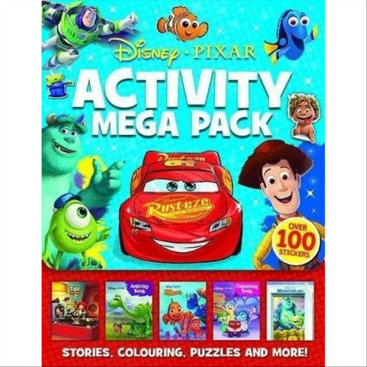 Disney Pixar Mixed Activity Mega Pack Wallet of Wonder - Paperback