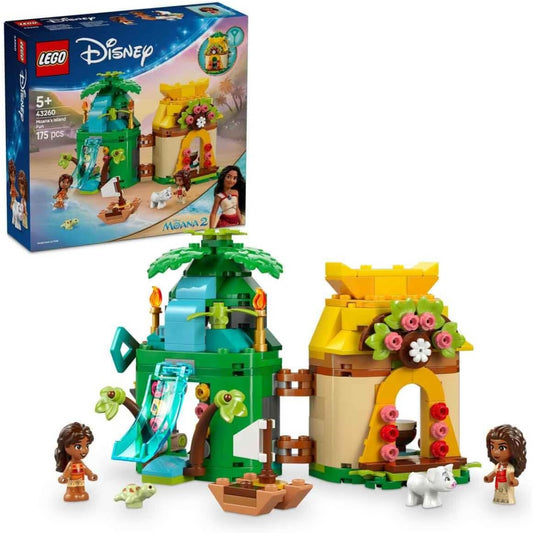 Lego Disney 43260 Moanas Island Fun & 2 Mini Dolls Construction Playset