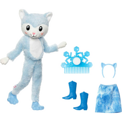 Barbie Cutie Reveal Doll 10 Surprises Snowflake Sparkle Series - Husky