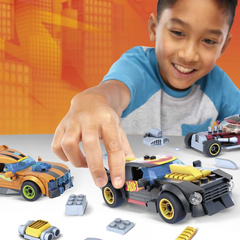 Hot Wheels Mega Car Customizer Building Set with Micro Figure Driver