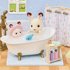 Sylvanian Families - Bath & Shower Furniture Set - Doll Not Included