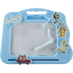 Bluey Travel Magnetic Scribbler Pad with Pen & 3 Stamps