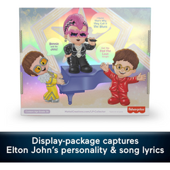 Fisher-Price Little People 3 Figures Special Edition Set - Elton John