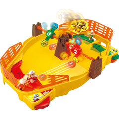 Mario Bros Super Mario Fire Stadium with Mario and Luigi Collectible Figures