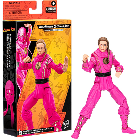 Power Rangers Lightning Collection Cobra Kai Pink Mantis 6-Inch Action Figure