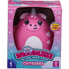 Smooshzees Cutezees Series 1 Cuddley Squishy Figure - Scarlet