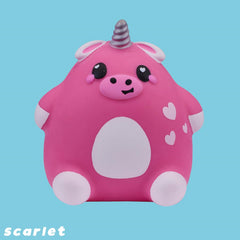 Smooshzees Cutezees Series 1 Cuddley Squishy Figure - Scarlet