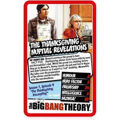 Top Trumps Card Game - The Big Bang Theory