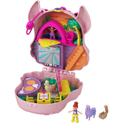 Polly Pocket Llama Music Party Compact with Stage Playset