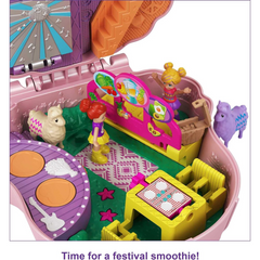 Polly Pocket Llama Music Party Compact with Stage Playset