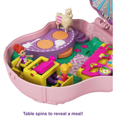 Polly Pocket Llama Music Party Compact with Stage Playset