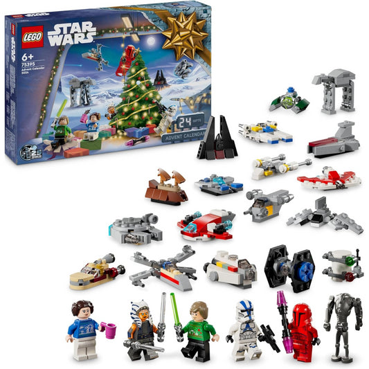 LEGO Star Wars 75395 Christmas Countdown Advent Calendar - Vehicles & Figures