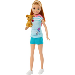 Barbie Stacie Doll with Pet Dog and Stacie to the Rescue