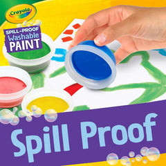 Crayola Spill Proof Washable Paint Set