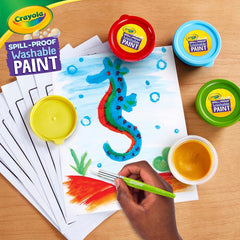 Crayola Spill Proof Washable Paint Set