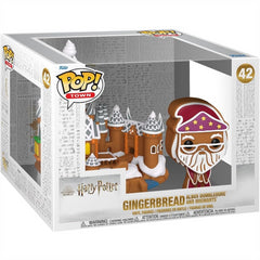 Funko Pop 42 Harry Potter Wizarding World - Gingerbread Dumbledore And Hogwarts