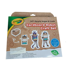 Crayola Lets Upcycle Imagine & Create Cardboard Robot Craft Set