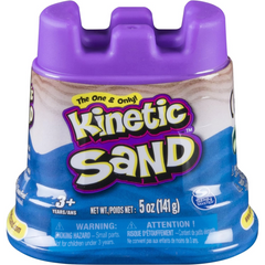 Kinetic Sand Blue Sandcastle Single 141g Castle Shaped Container