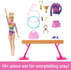 Barbie Gymnast Doll You Can Be Anything Playset with Accesssories