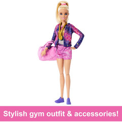 Barbie Gymnast Doll You Can Be Anything Playset with Accesssories