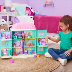 Gabby’s Dollhouse Sweet Dreams Bedroom with Pillow Cat Figure