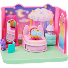 Gabby’s Dollhouse Sweet Dreams Bedroom with Pillow Cat Figure