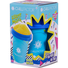 Chillfactor Reusable Home Made Slushy Maker - Totally Cool Blue