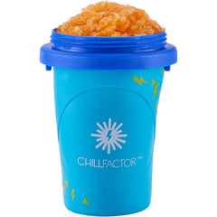 Chillfactor Reusable Home Made Slushy Maker - Totally Cool Blue