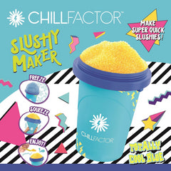 Chillfactor Reusable Home Made Slushy Maker - Totally Cool Blue