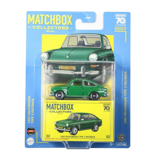 Matchbox Collectors Volkswagon 1965 Fastback Die-Cast Car Toy