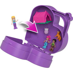 Polly Pocket Polly & Friends Camping Heart Shaped Playset